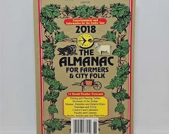 The Almanac for Farmers & City Folk 2018 - Paperback
