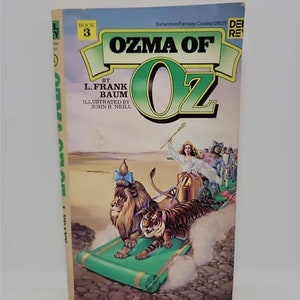 Ozma of Oz Mass Market Paperback – October 12, 1979 by L. Frank Baum Book 3 of 14: Oz Books - Ozma of Oz is an enchanting children’s clas