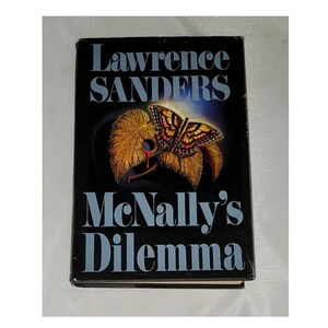 McNally&#39;s Dilemma by Lawrence Sanders - Vintage Hardcover 1999