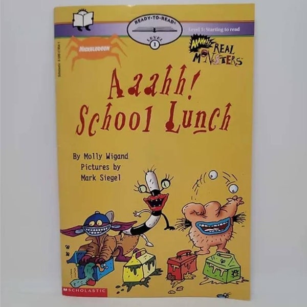 Aaahh! School Lunch (Ready-To-Read) Paperback – September 1, 1996 by Molly Wigand (Author), Mark Siegel (Illustrator) The Real Monsters