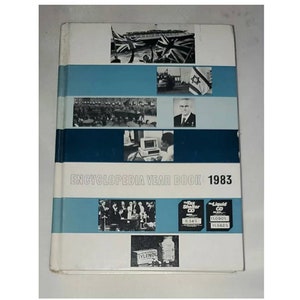 Encyclopedia Year Book - Vintage Hardcover 1983