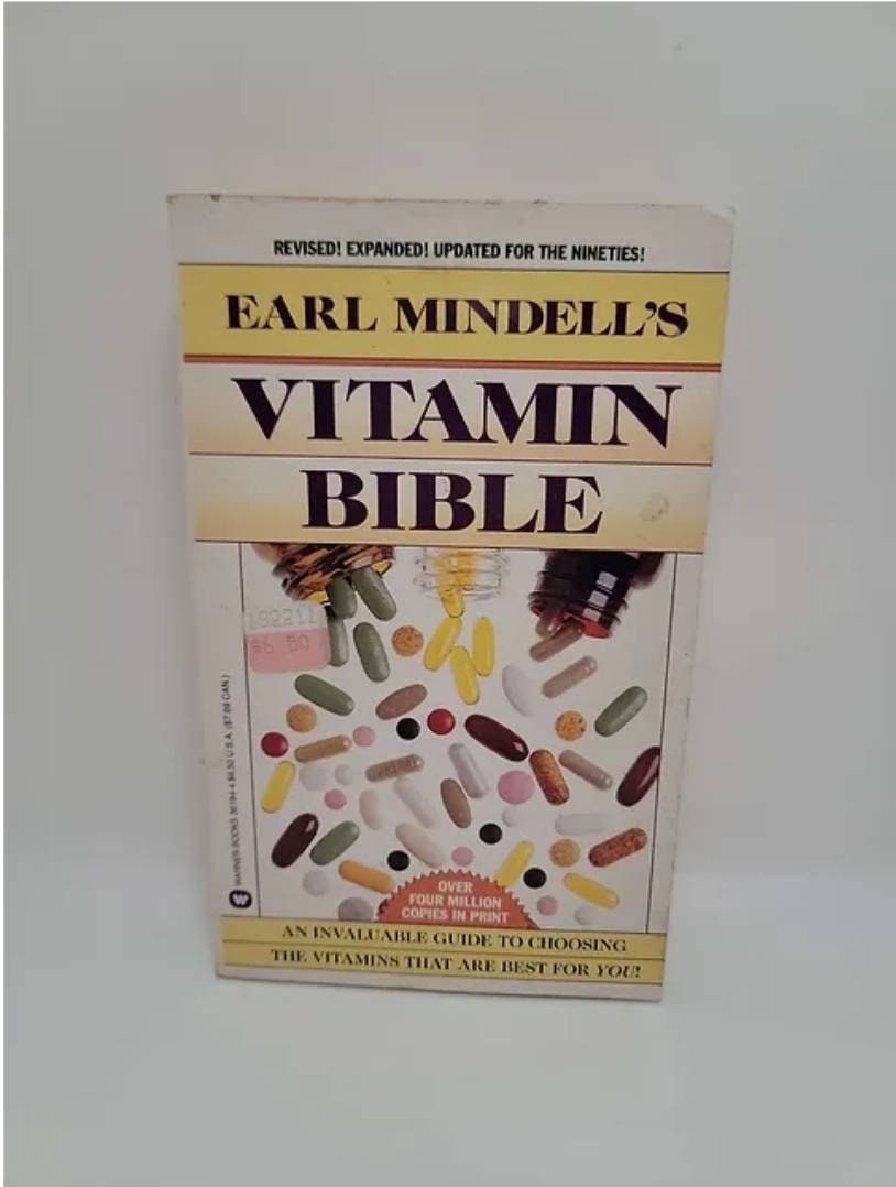 Earl Mindell's Vitamin Bible Mass Market Paperback – November 1
