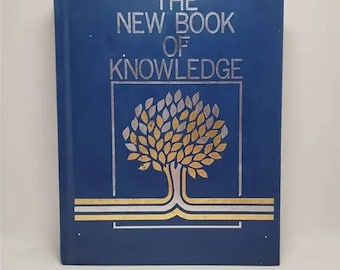 The New Book Of Knowledge - Volume 1, A - 1989 Hardcover