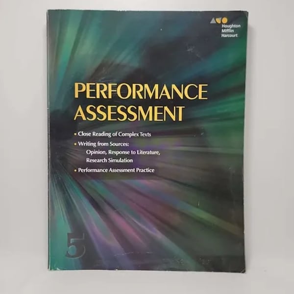 Performance Task Assessment Student Grade 5 (Journeys) 1st Edition by Houghton Mifflin Harcourt - The Performance Task Assessment Student