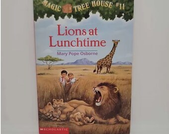 Lions at Lunchtime (Magic Tree House #11) Paperback – Student Edition, November 1, 1998 by Mary Pope Osborne (Author), Sal Murdocca (Illustr