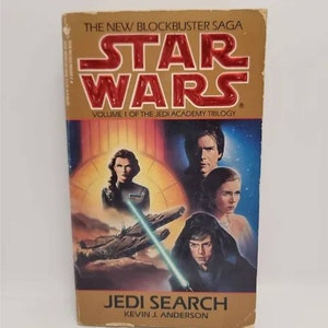 Jedi Search (Star Wars: The Jedi Academy Trilogy, Vol. 1) Mass Market Paperback – Abridged, February 1, 1994 by Kevin J. Anderson