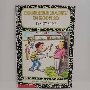 Horrible Harry in Room 2B Paperback – January 1, 1990 by Suzy Kline (Author) Book 1 of 36: Horrible Harry Doug discovers that though be