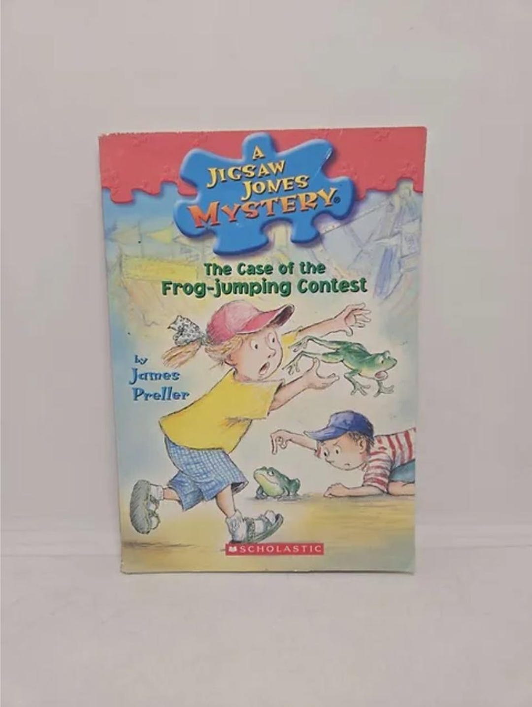 Jigsaw Jones: the Case of the Frog-jumping Contest (paperback) - Etsy