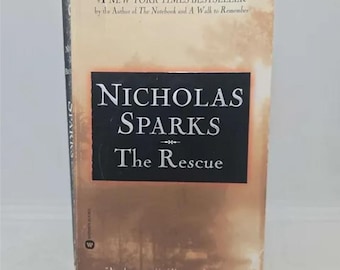 The Rescue by Nicholas Sparks - Paperback Romance Novel