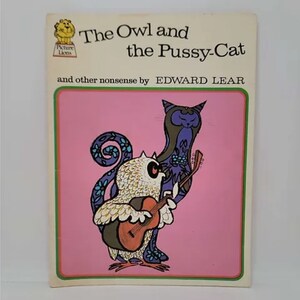 The Owl and the Pussy-Cat and other nonsense by Edward Lear - 1969 Paperback