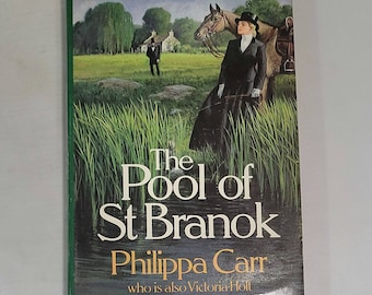 The Pool of St Branok by Philippa Carr who is also Victoria Holt - Vintage Hardcover 1987 - Mystery Fiction Crime Books Murder Detective