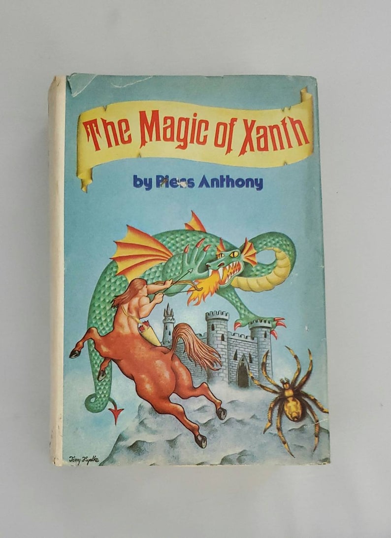 Xanth Covers The Magic of Xanth by Piers Morgan - Vintage Hardcover 1979 - Etsy