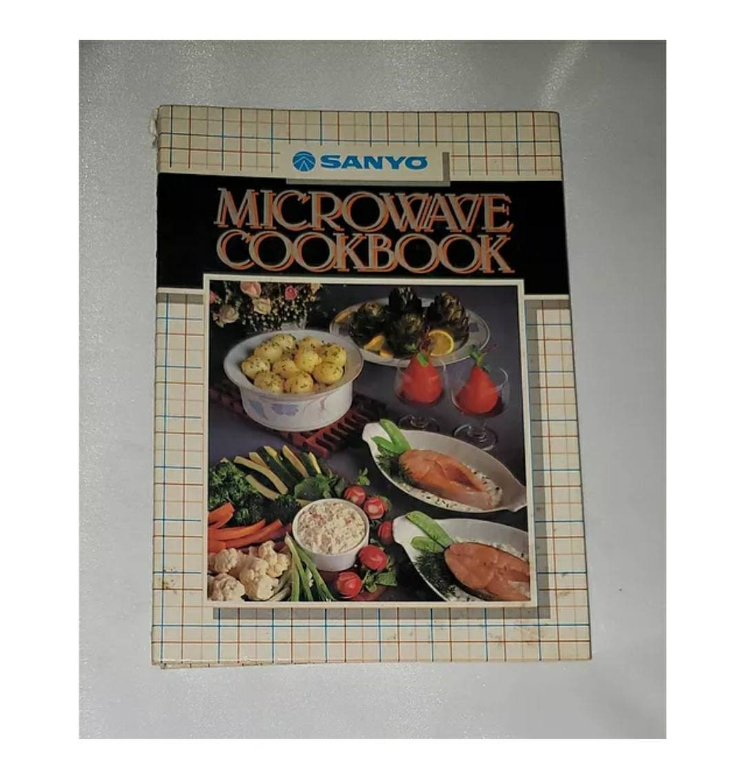 Sanyo Microwave Cookbook 1984 Etsy
