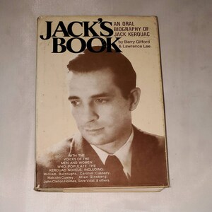Jack&#39;s Book: An Oral Biography of Jack Kerouac by Barry Gifford & Lawrence Lee - Vintage Hardcover 1978