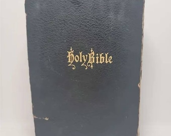 The Holy Bible | 1916 | The Twenty-Four Books of the Old Testament | Hebrew Text | Alexander Harkavy | Vintage Religious Books