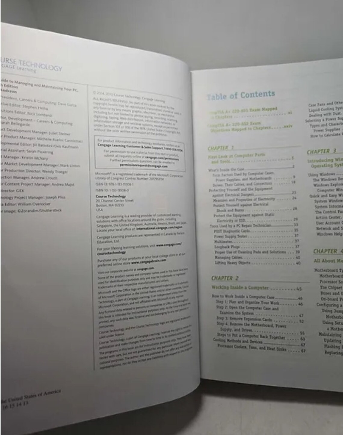 A+ Guide to Managing &amp; Maintaining Your PC (book Only) 8th Edition by Andrews, Jean (2013 ...