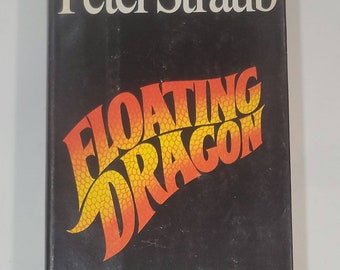 Floating Dragon by Peter Straub - Vintage Hardcover 1983 - Classic Sci-fi Books Fantasy Fiction Novels Science Fiction Epic Fantasy Thriller