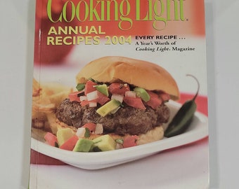 Cooking Light Annual Recipes 2004 (Cooking Light Cookbook) Hardcover – November 1, 2003 - Offers a compilation of more than nine hundred d