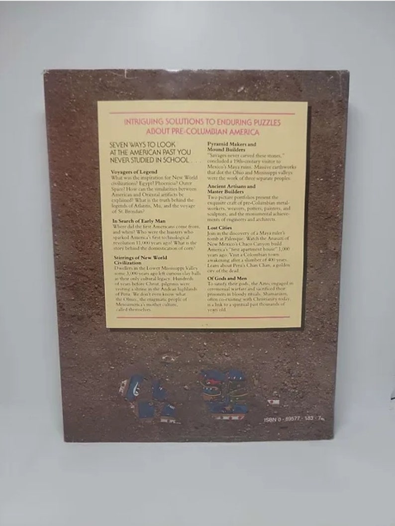 Mysteries of the Ancient Americas: the New World Before Columbus ...