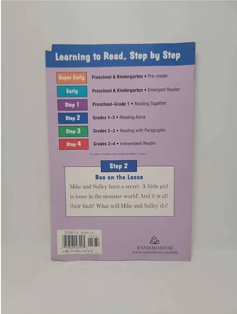 Boo on the Loose (step Into Reading. Step 2) Boo on the Loose - Young ...
