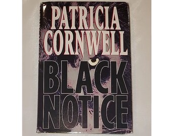 Black Notice by Patricia Cornwell - Vintage Harcover 1999