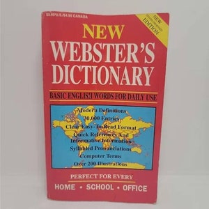 Websters Dictionary - Basic English Words for Daily Use Paperback – January 1, 1991 By Websters
