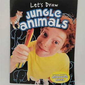 Jungle Animals (Let&#39;s Draw) Paperback – January 1, 2000 by Manny Valdivia (Author), Rochelle Valdivia (Author) - Want to learn to draw