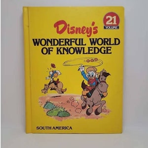 Disney&#39;s Wonderful World of Knowledge, Volume 21, South America Hardcover – January 1, 1982 by Guido Martina (Author), Elisa Penna (Editor)