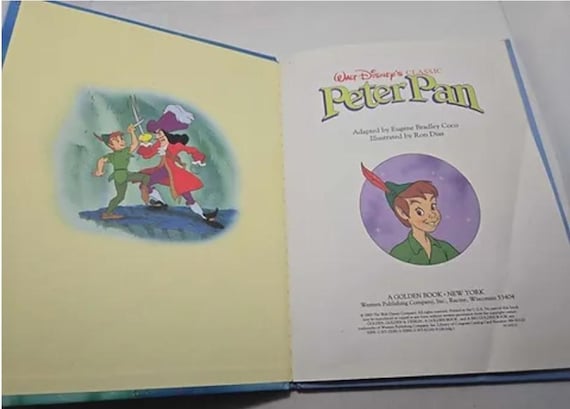 Walt Disney's Classic Peter Pan (big Golden Book) Hardcover