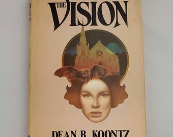 The Vision by Dean Koontz - Vintage Hardcover 1977