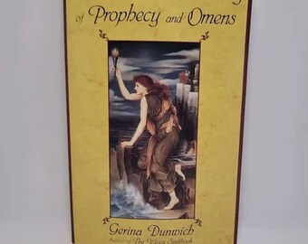 The Wiccan's Dictionary Of Prophecy And Omens Paperback – August 1, 2000 by Gerina Dunwich Divination -- the art of obtaining knowledge