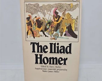 The Iliad Homer edited by Harry Shefter 1969 - Paperback