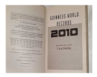 【中古】 Guinness World Records 2010/BANTAM DELL/Craig Glenday Guinness World Records 2010: Thousands of new records in The