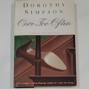 Once Too Often by Dorothy Simpson - Vintage Hardcover 1998 - Book 14 of 15: The Inspector Thanet Mysteries - the British mystery series from