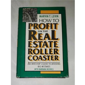 How To Profit on the Real Estate Roller Coaster by Barbara Nichols - Vintage Hardcover 1986