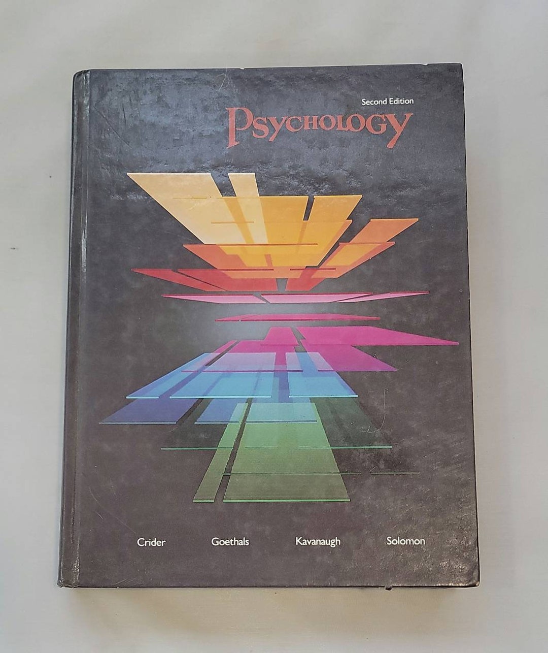Psychology Second Edition Crider Goethals Kavanaugh Soloman - Vintage Hardcover 1986 - Classic ...