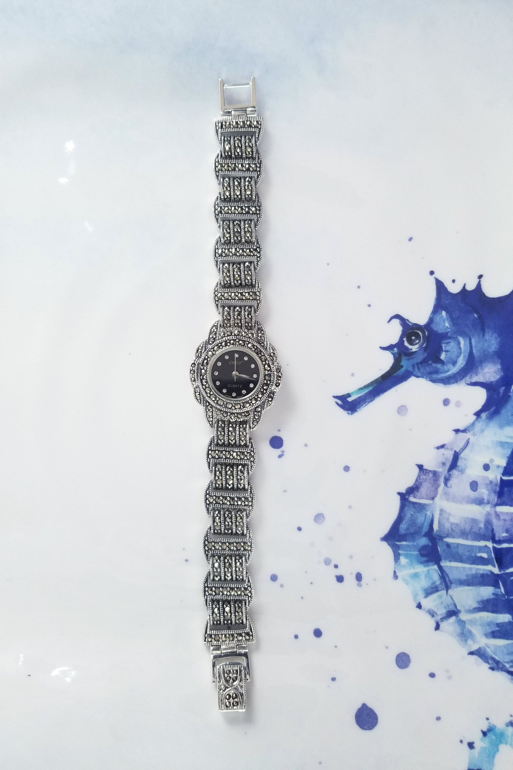 Diamond quartz watch 2025 japan movt price