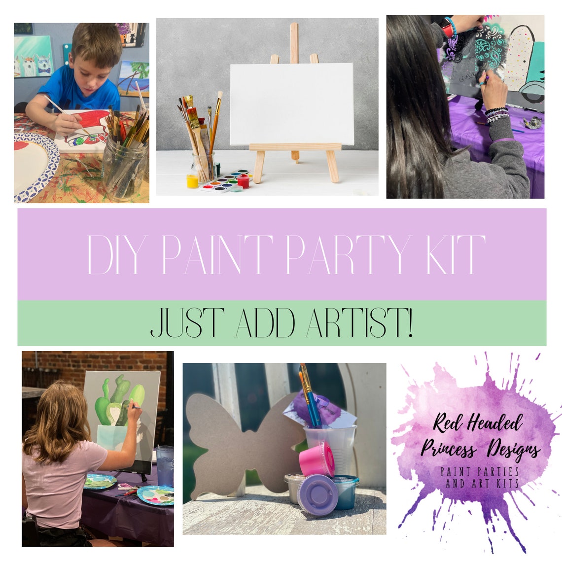 Host a DIY Paint Party 3D Barn Quilt Art Kit DIY Wood Cut Etsy