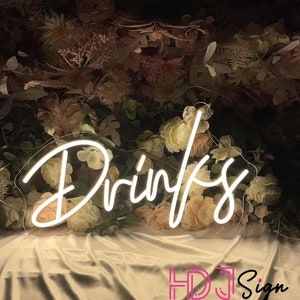 Placa de néon LED para bebidas, placa de luz de café personalizada, placa de caverna de homem de bar aberto, decoração de festa em casa de café, placa de bar de casamento, arte de néon, presentes personalizados