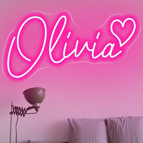Neon Sign for Kids Room LED Neon Name Sign Baby Name Sign - Etsy