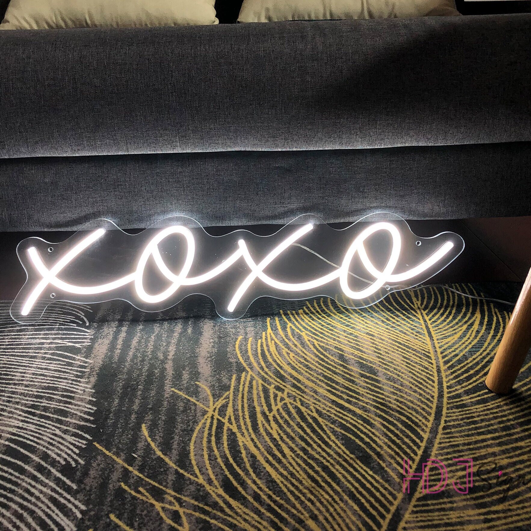 XOXO Neon Sign Bedroom Custom Party Decoration LED Light Sign Etsy