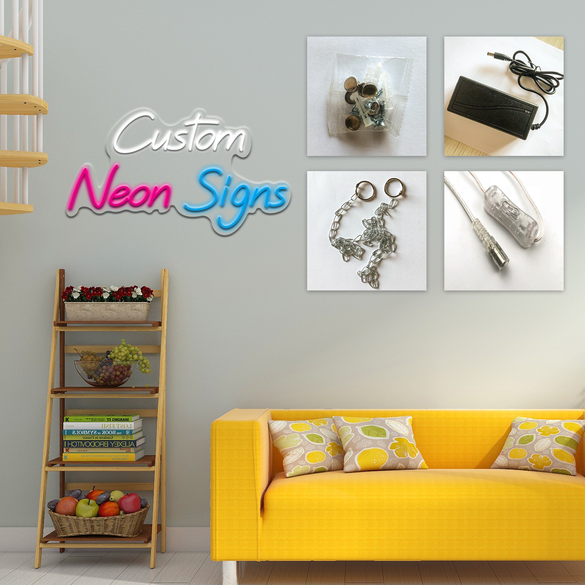 Custom Neon Sign All You Need is Love Neon Sign Bedroom - Etsy