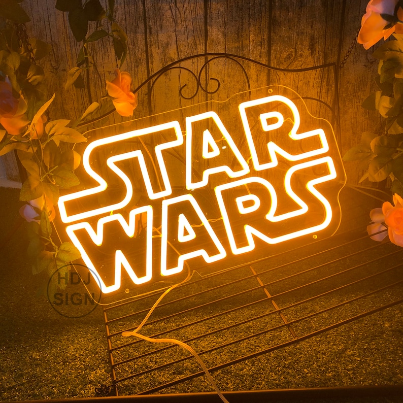 Custom Neon Sign Star Wars LED Neon Signs Light for Cosplay Etsy