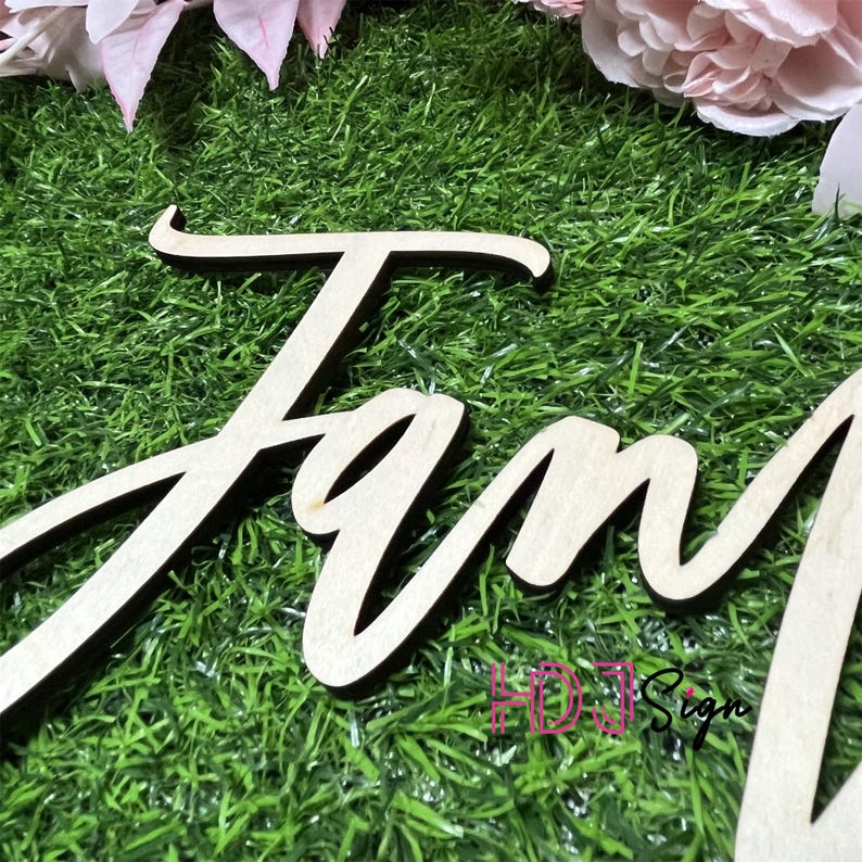 Custom Wood Name Sign,wood Letters Nursery Name Sign,kids Room Girls