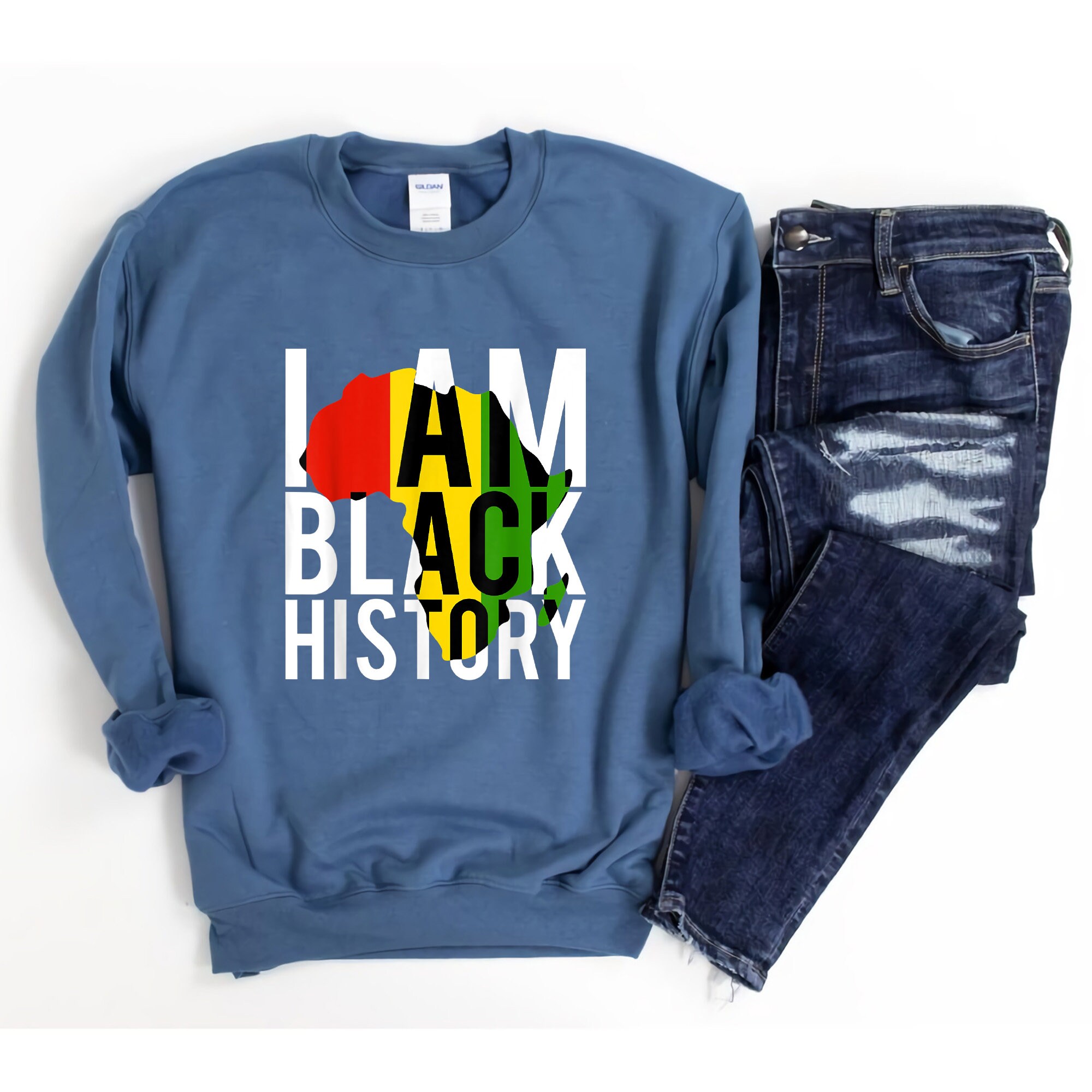 I Am Black History Shirt Black History Month Shirt Black Etsy