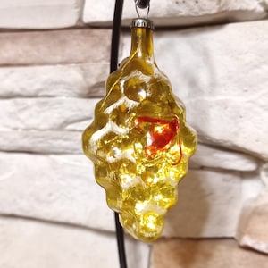 Christmas ornament original vintage glass toys TO CHOOSE FROM honeycomb decoration