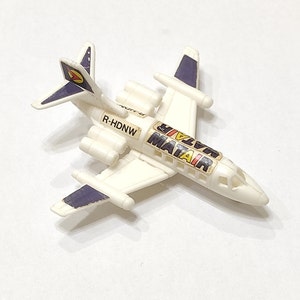 Vintage Kinder Miniature Toy Collection Plane Aircraft Decor