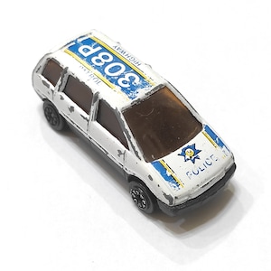 Vintage Miniatur Spielzeug Polizei Patrol Highway Car 308P Dekoration