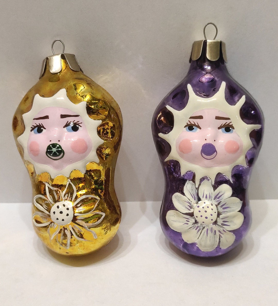 Vintage Unique Glass Christmas Ornaments TO CHOOSE FROM Toys Etsy