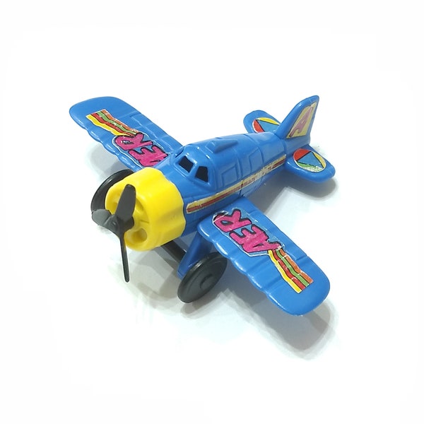 Vintage Kinder Surprise miniature toy collection plane aircraft